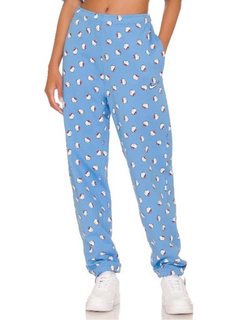 NWOT Nike x Hello Kitty Sweatpants 'University Blue'